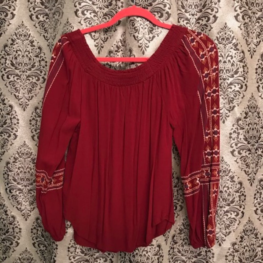 Burgundy Top